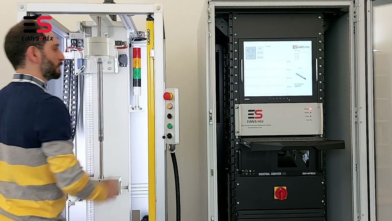 EddySonix&reg; Eddy Current Scanner for Case Depth and Surface Hardness Measurement