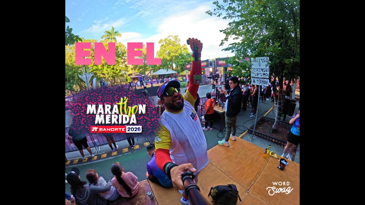 En El Maratón Mérida Yucatán 2026.