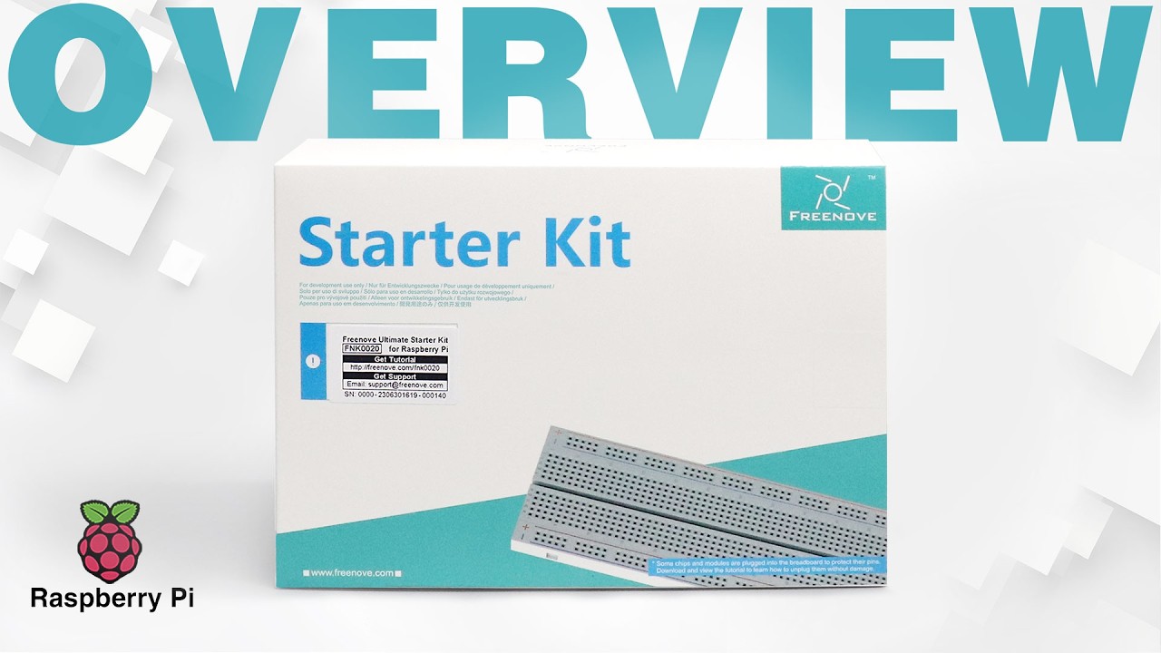 Freenove Ultimate Starter Kit для Raspberry Pi 5 4 Zero [Обзор] Python C Java Scratch Processing
