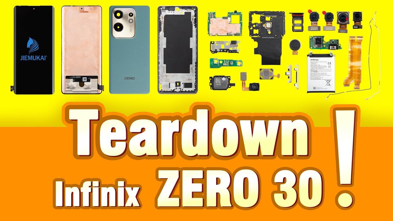 Разборка Infinix ZERO 30 | Полная разборка Infinix ZERO 30