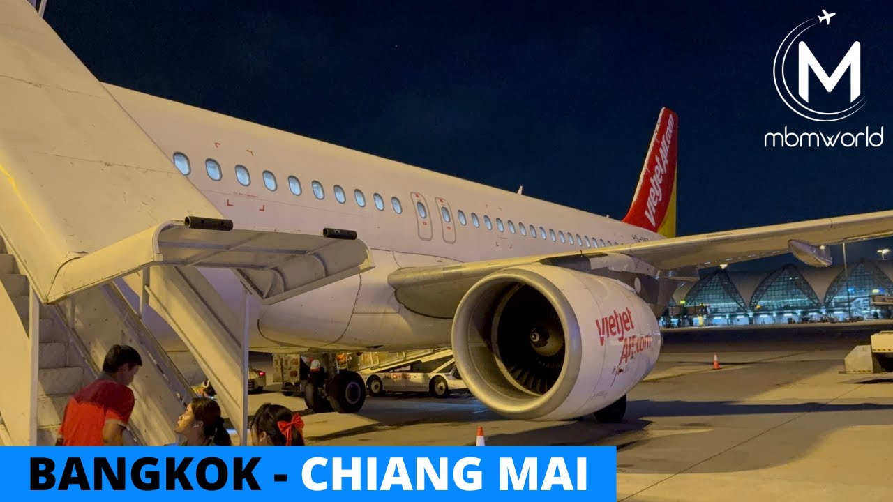 Thai VietJet Air Flight Experience: VZ 104 Bangkok to Chiang Mai