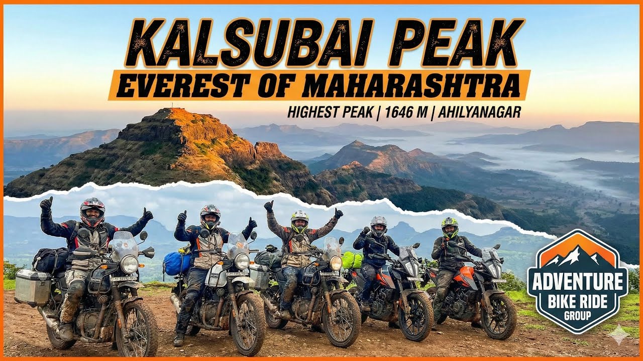 Epic 2026 Bike Trip to Maharashtra’s Highest Point! | Mumbai to Kalsubai Peak