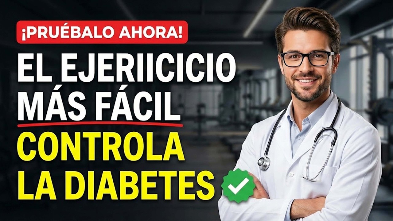 Este SIMPLE movimiento reducirá su nivel de AZÚCAR EN LA SANGRE más que muchos medicamentos