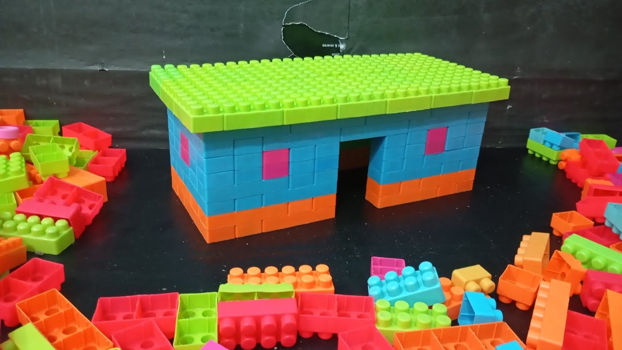 Satisfying DIY House / Lego Building Blocks Videos / #buildingblocks  #lego