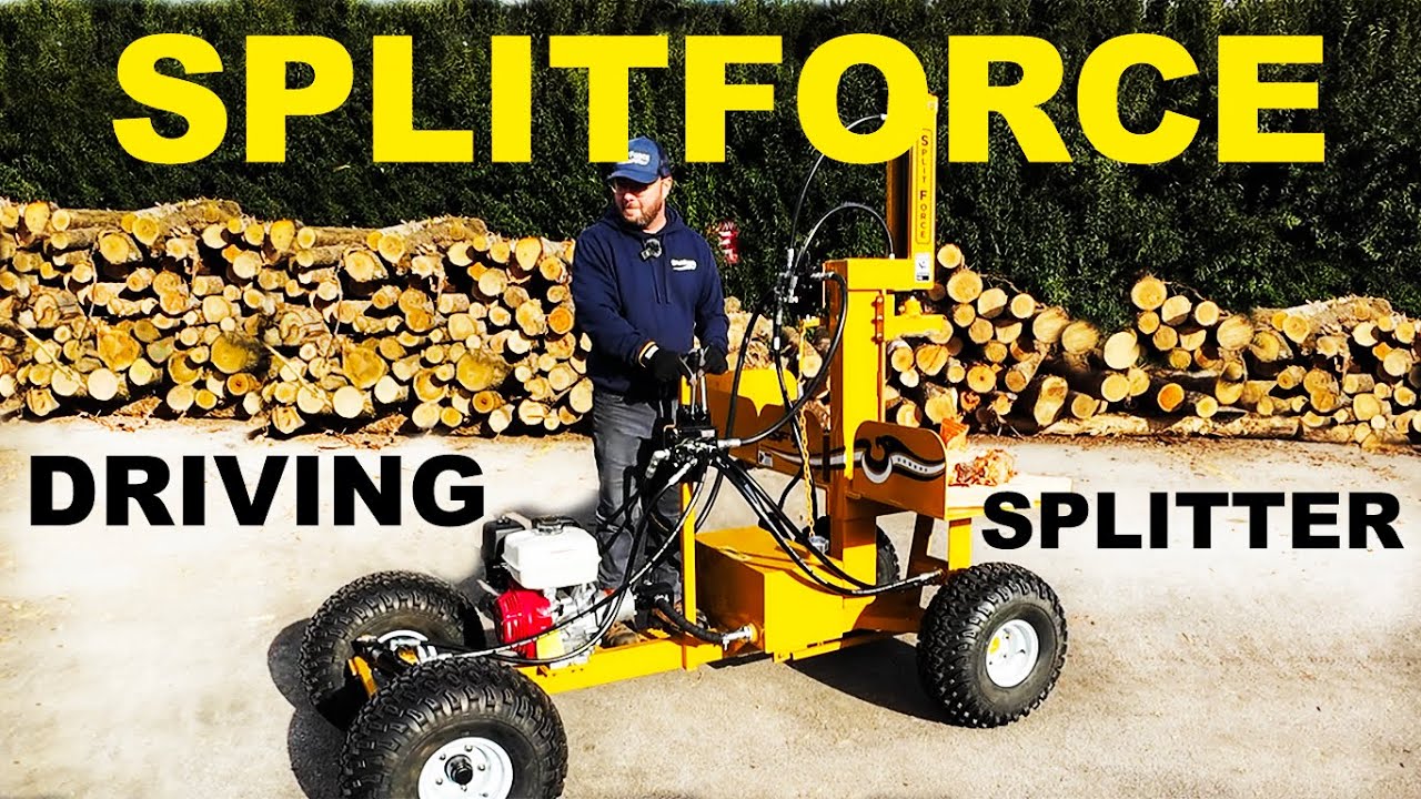 SPLIT FORCE FIREWOOD  SPLITTERS 13 20T SF97... AWESOMENESS!