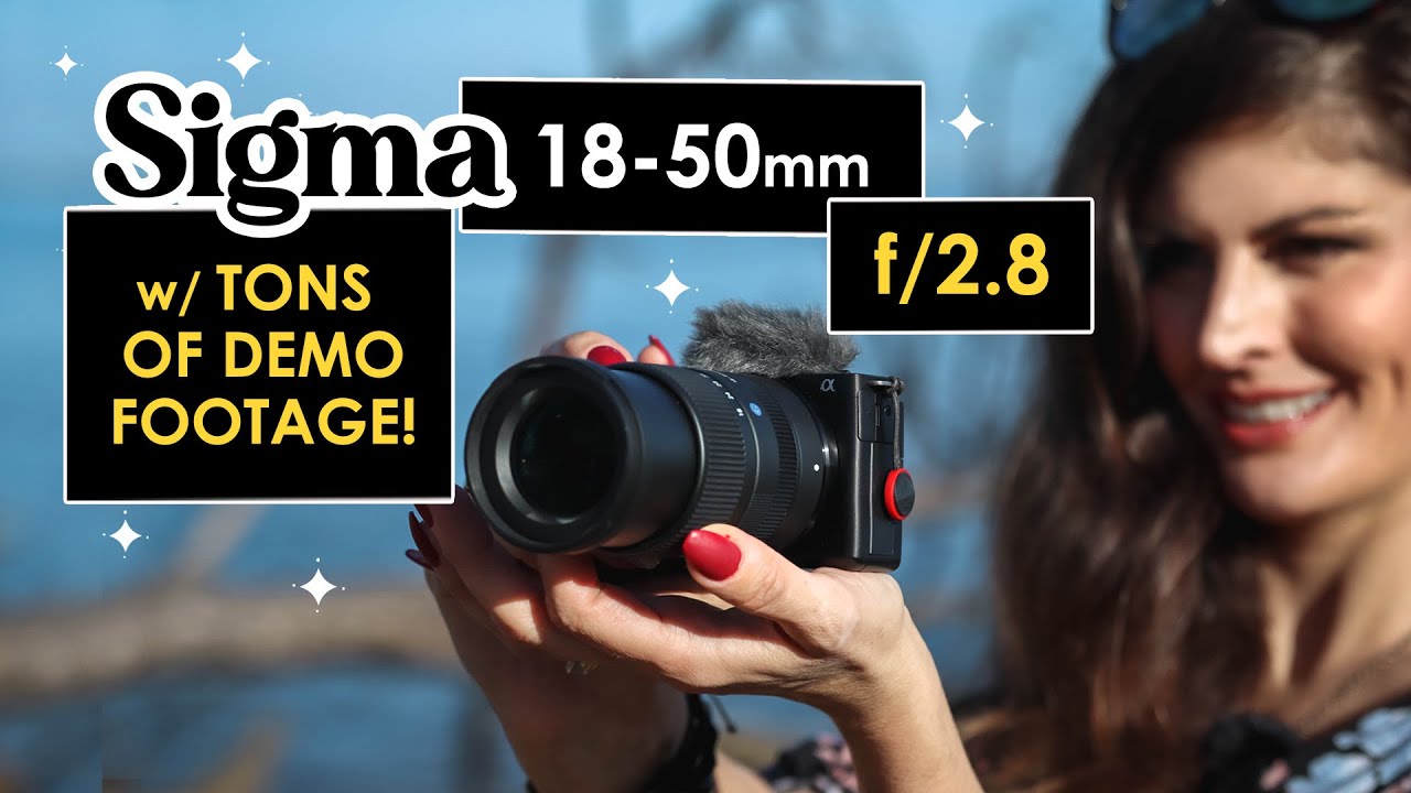 Объектив Sigma 18-50mm f/2.8 DC DN Contemporary для видеосъёмки и видеосъёмки на Sony Zv-e10