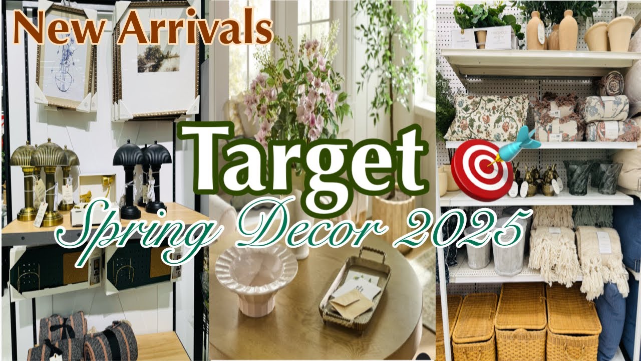 TARGET 🌿SPRING DECOR 2025, New target Hearth and Hand + Studio McGee spring collection 2025