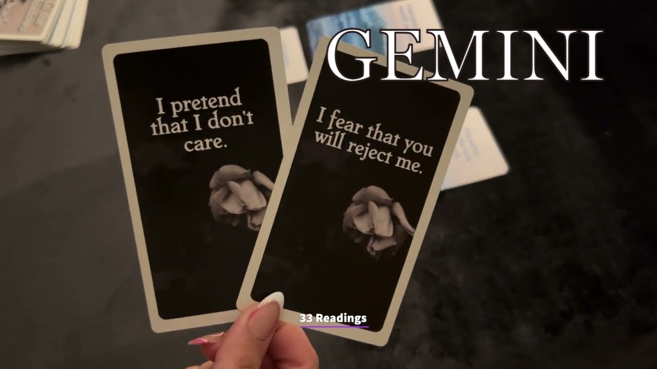 GEMINI-WHO IS THIS PERSON? THEY HAVE MAJOR REGRETS GEMINI THEIR TRUE FEELINGS FOR U ! LOVE MESSAGES