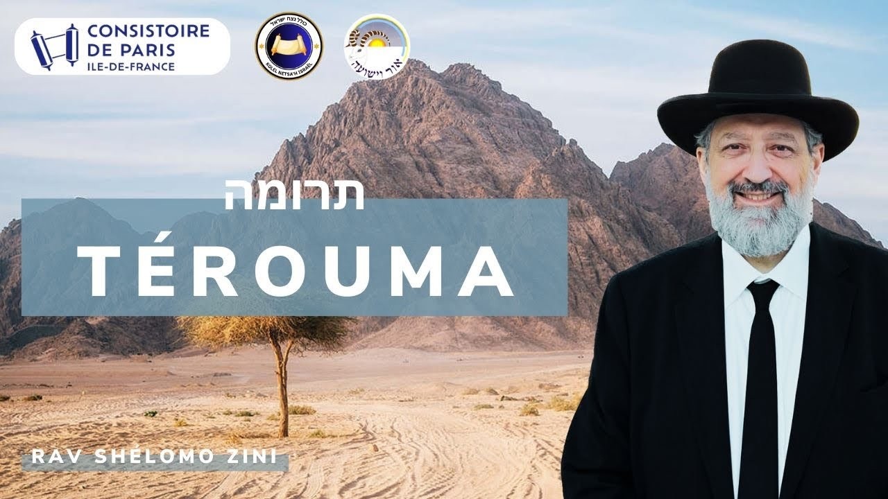 Rav Shélomo Zini - 19 Térouma - Le « prélèvement libératoire » pour pardonner la faute