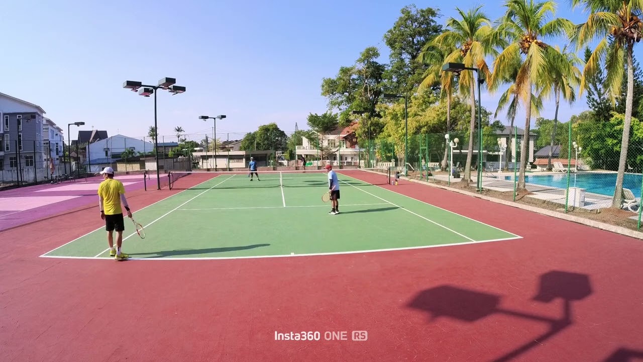 BMTC Sunday Tennis DoublesNon-Stop Action from Alvin, Ken, Pang, and Yee