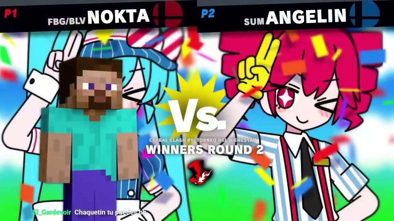Cereal Clash 1 - Nokta (Steve) vs Angelin (Aegis/Terry) - Smash Ultimate - SSBU