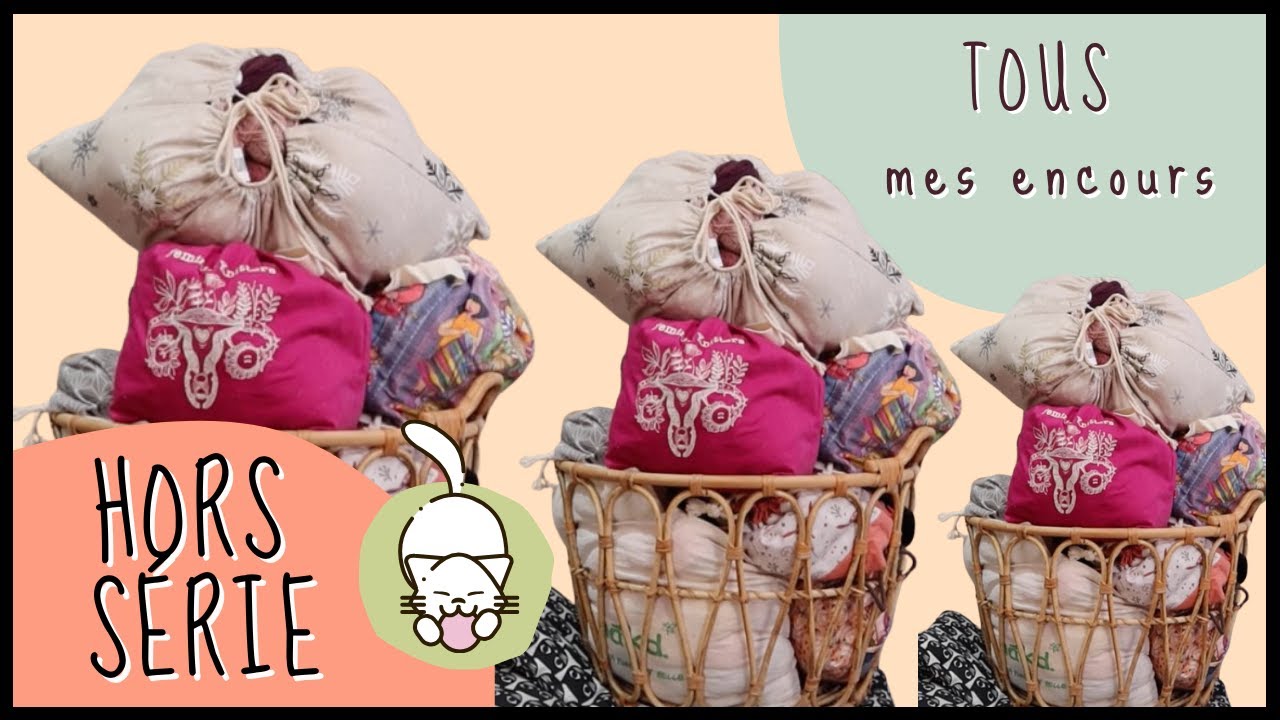 TOUS mes encours!!!! 🧶 HORS SERIE