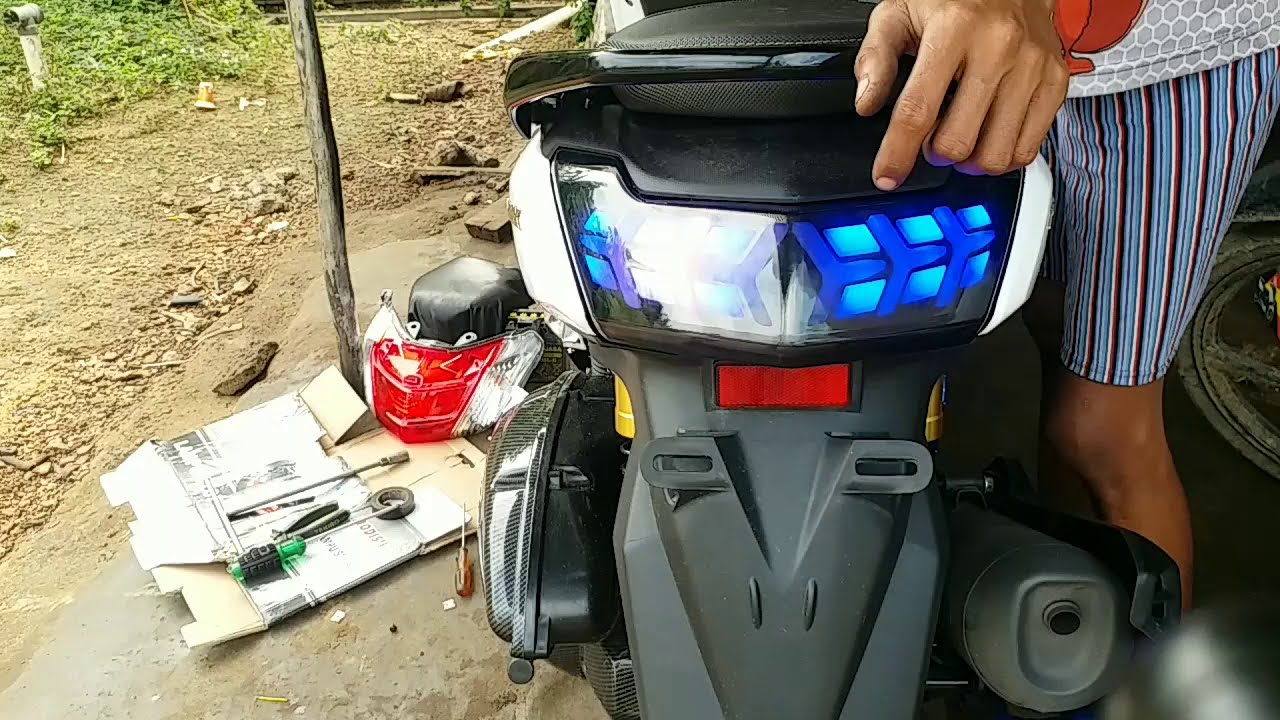 Cara memasang stoplamp variasi nmax