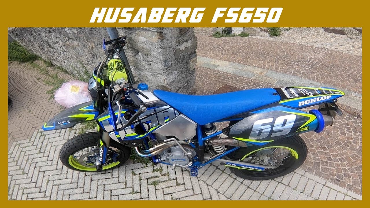 Una moto DAPPISTA su strada😱  - Husaberg Fs650