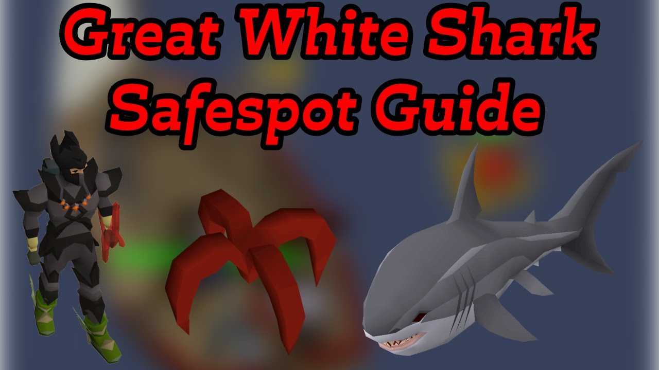 Great White Shark Safespot Guide OSRS | Max KP/H, Easy Setup, Post Update