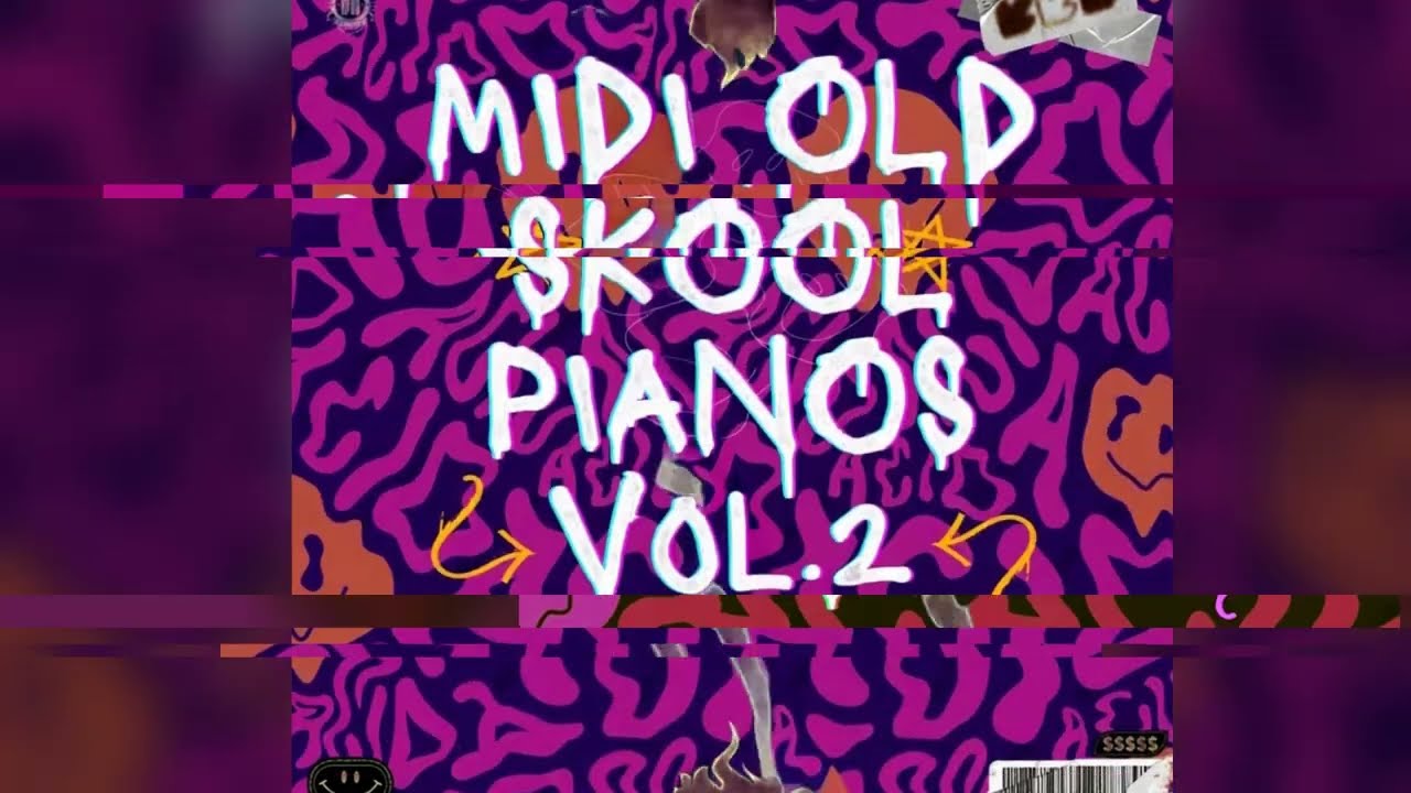 🎹MIDI LOOPS Piano Old Skool Retro Rave [Breakbeat & Uk Garage] Vol.2