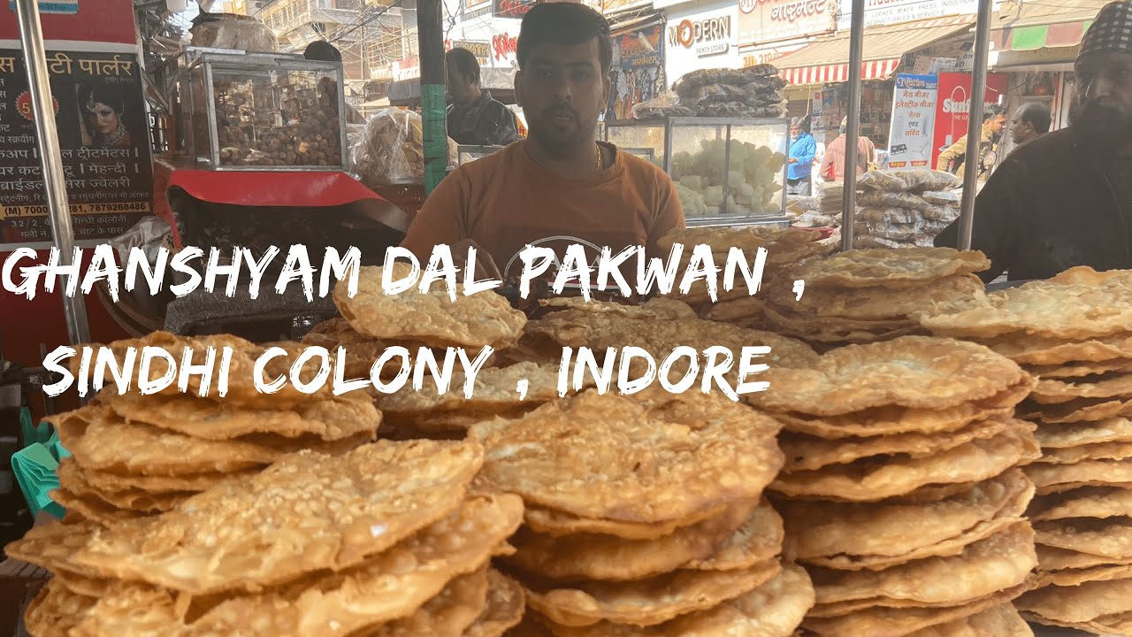 Indore ke Prasidh Dal Pakwan Sirf ₹20 mai😍| Sindhi Colony,Indore | Indorii Chatore | Episode No. 77
