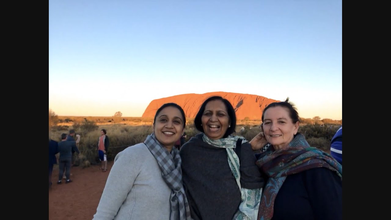 Sadhana Didi and Sonu Didi 2019 ULURU and Australia visit