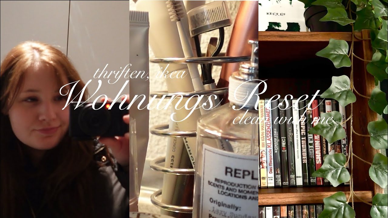 Wohnungs-Reset (pt.1?) | thriften, ikea trip, clean with me