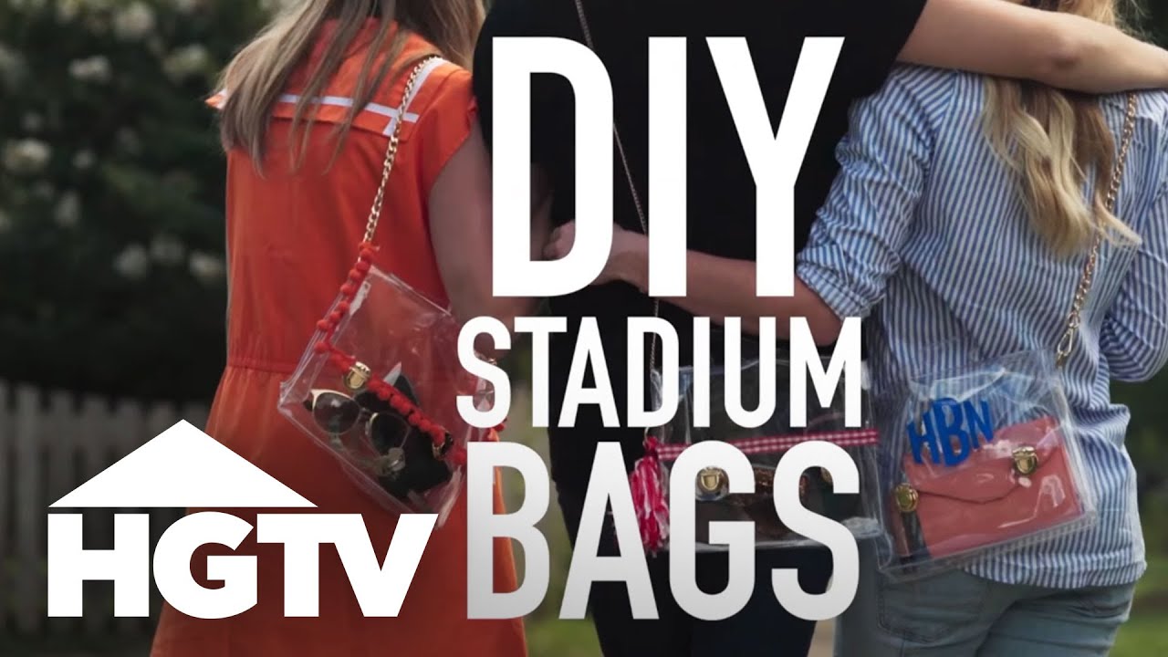 3 Ways to Decorate a Stadium Bag | HGTV