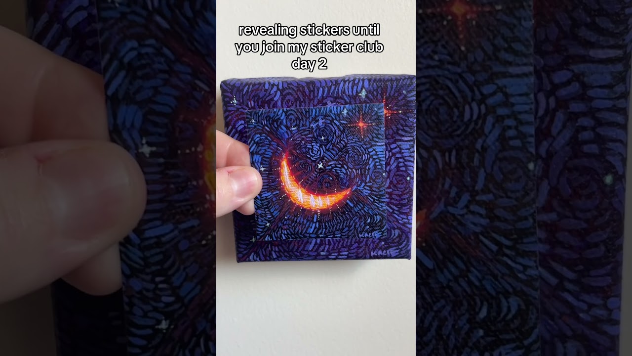 Join the sticker club for an exclusive sticker EVERY MONTH!! 