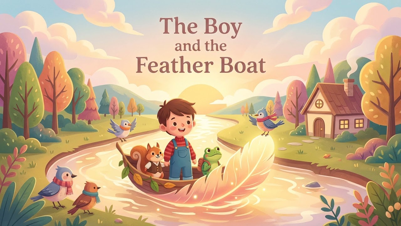 The Boy and the Feather Boat | Sleepy Time Stories