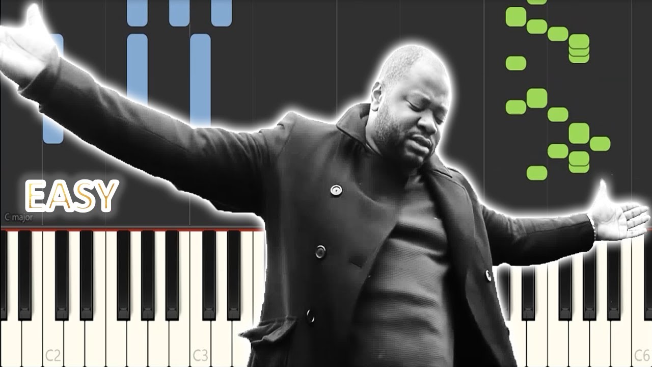 Moise Mbiye - Molimo | EASY PIANO TUTORIAL BY Extreme Midi