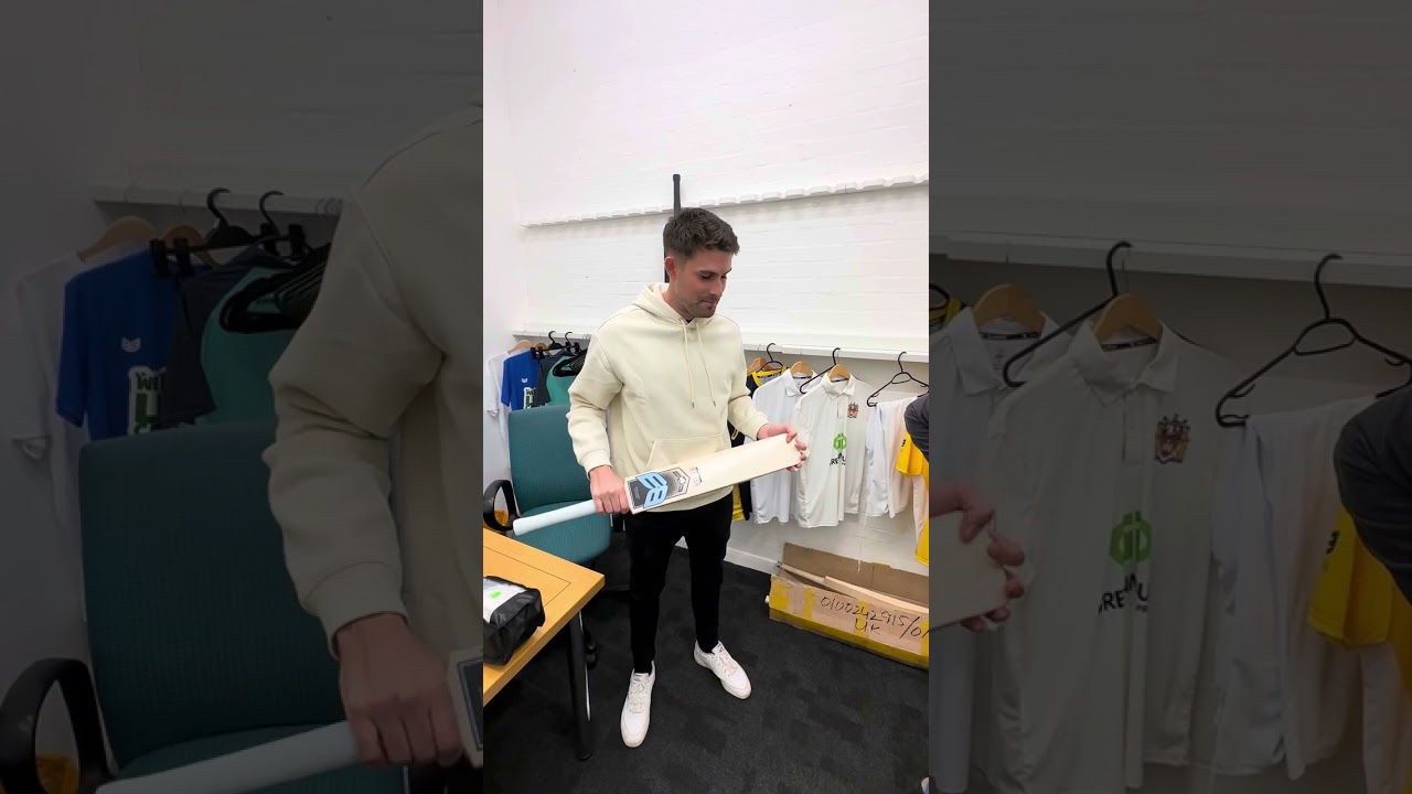 Will Rhodes Collects His Bats