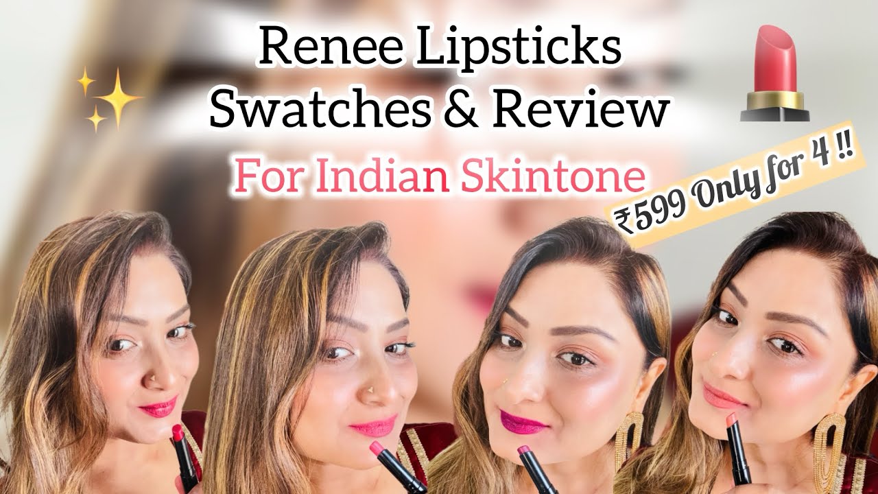 Best Nudes to Bold Lipsticks for Indian Skintone under ₹599 Only! 