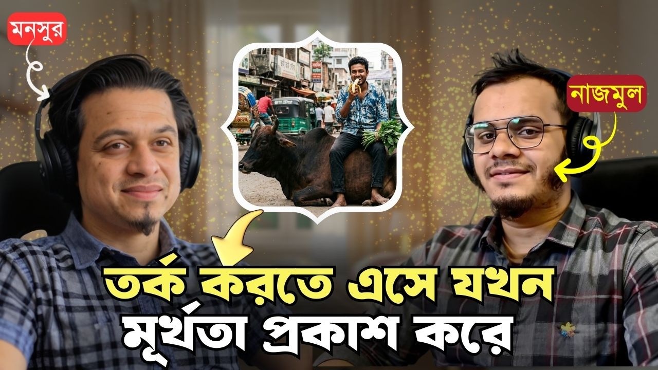 মূর্খদের সাথে তর্ক করা বড় এক ঝামেলা🤦‍♂️ Mansur | Nazmul | Sarwar | Dawahwise Bangla
