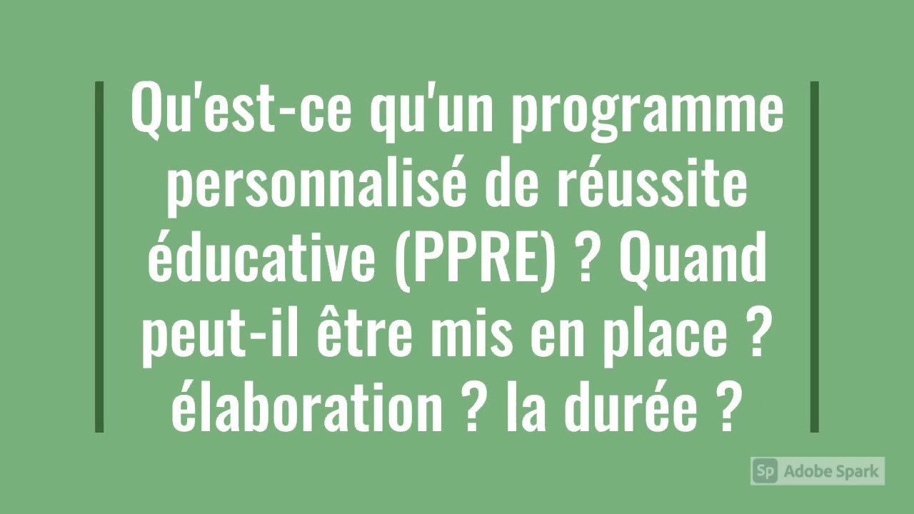 Préparation de l'entretien à la liste d'aptitude à la direction d'école ou au CRPE : Vidéo N°2