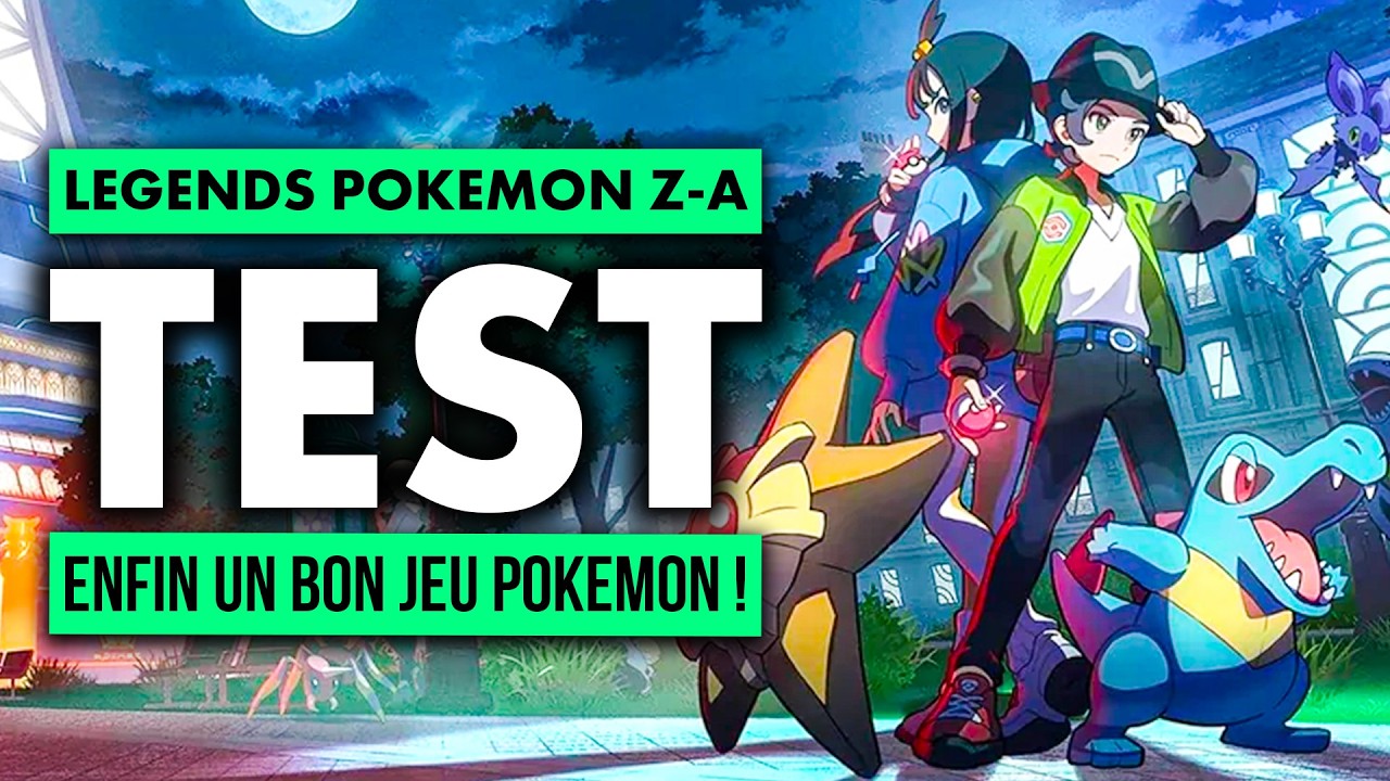 TEST L&eacute;gendes Pok&eacute;mon Z-A : Le meilleur jeu Pok&eacute;mon depuis des ann&eacute;es ⭐️ Nintendo Switch 2