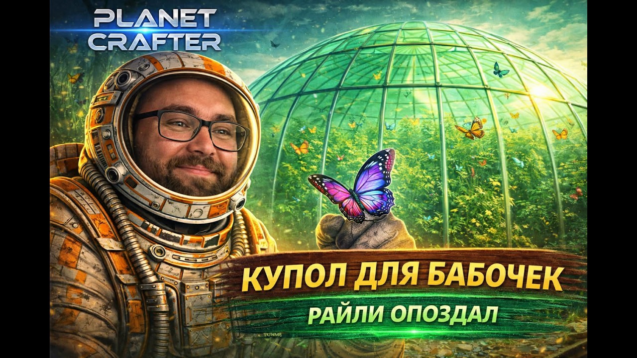 PLANET CRAFTER - КУПОЛ ДЛЯ БАБОЧЕК! Серия 26 | Level Борода