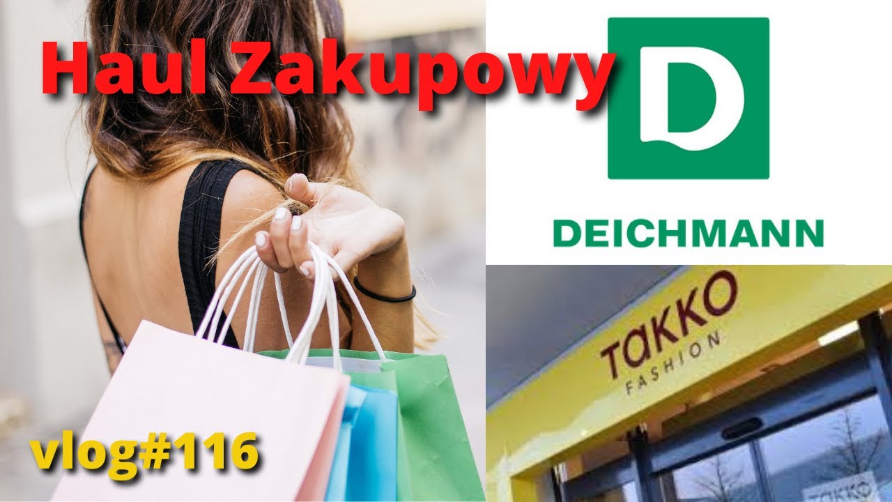 Haul Zakupowy - Co Kupiliśmy w Takko, Deichmann - Dziwne Buty Amelii 2w1 - vlog #116