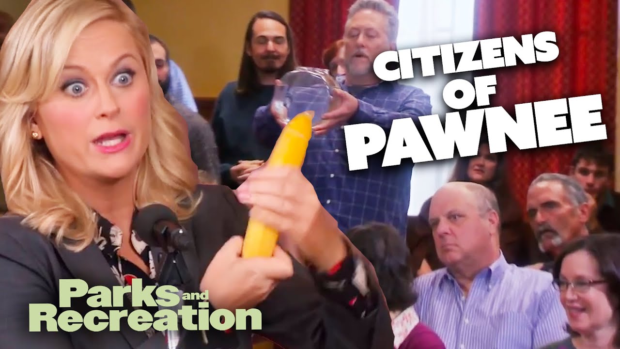 The CRAZY Citizens Of Pawnee | Parks and Recreation | Comedy Bites