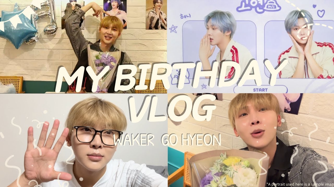 고현 생일 V-log