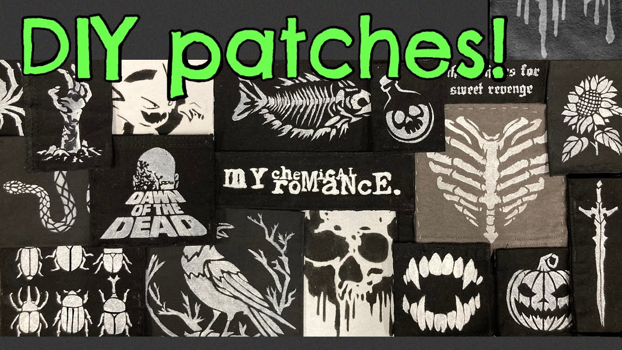 Easy DIY patches (without screen-printing!!)