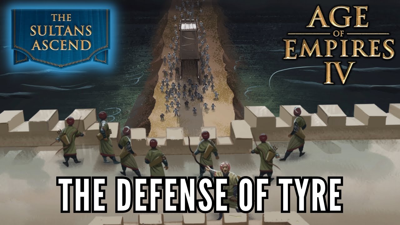 Age Of Empires 4 - ОБОРОНА ТИРА (сложный)