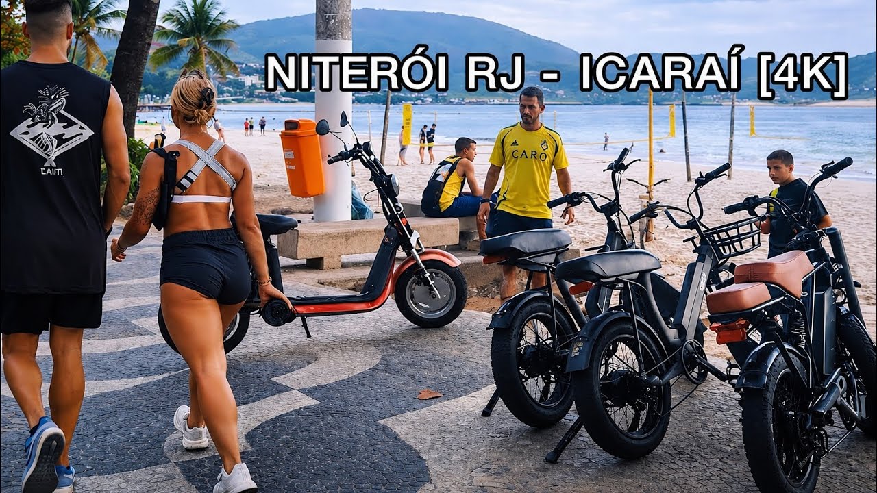 ICARAÍ O BAIRRO MAIS DESEJADO DE NITERÓI RJ - WALK [4K]