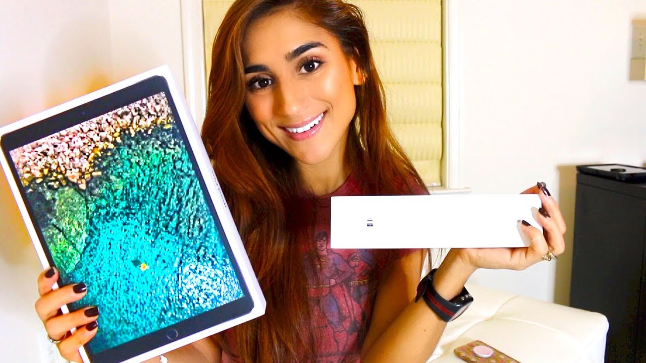 UNBOXING MY NEW IPAD PRO AND APPLE PENCIL!!