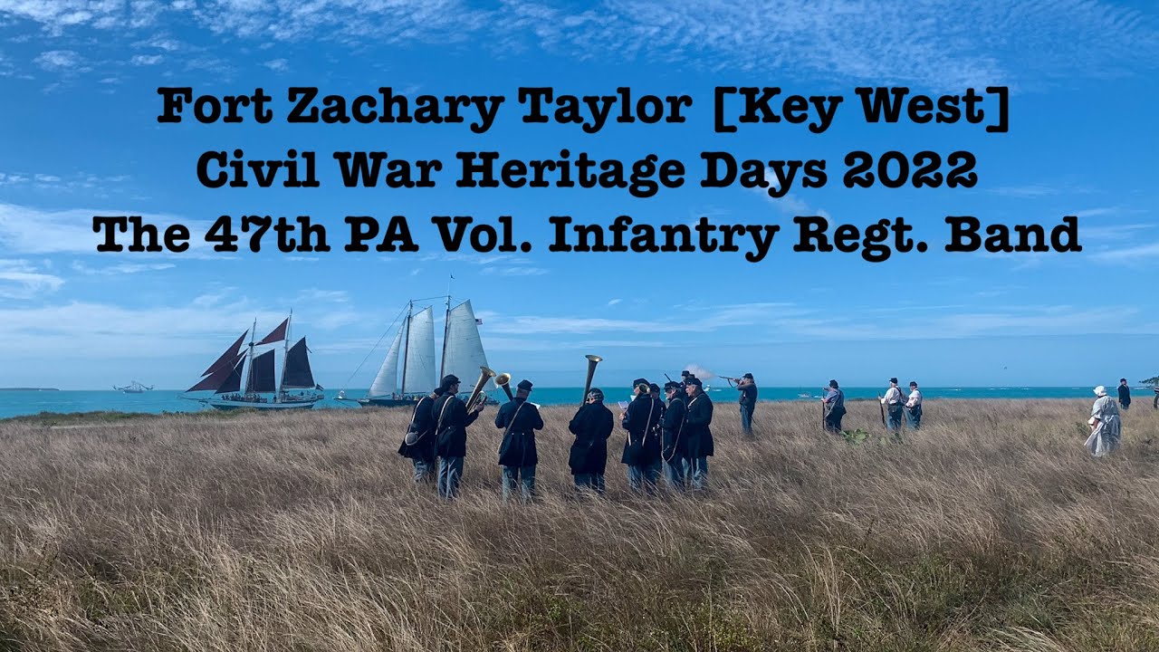 Civil War Brass Band at Fort Taylor [Key West] - February 2022