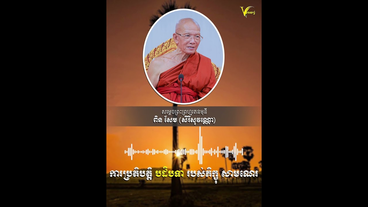 ការប្រតិបត្តិ បដិបទា របស់ភិក្ខុ សាមណេរ សម្ដេចតា ពិន សែម #buddha