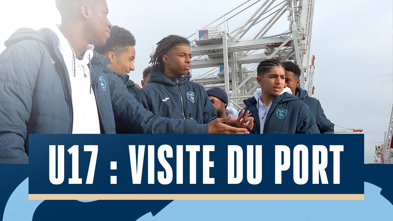 ⛴️ [Reportage] : Les U17 à la découverte du port du Havre