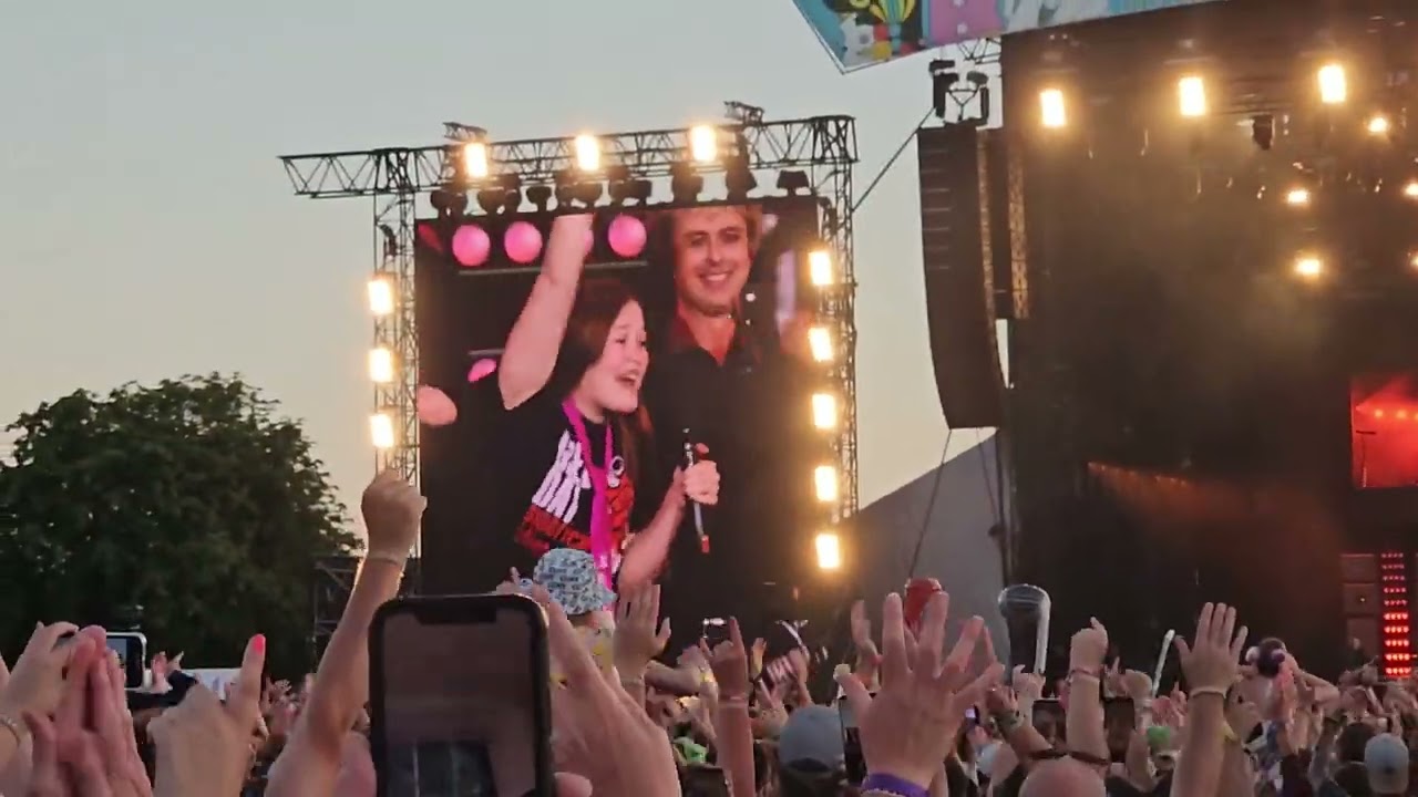 Green Day - Know Your Enemy - LIVE at Isle of Wight festival 2024