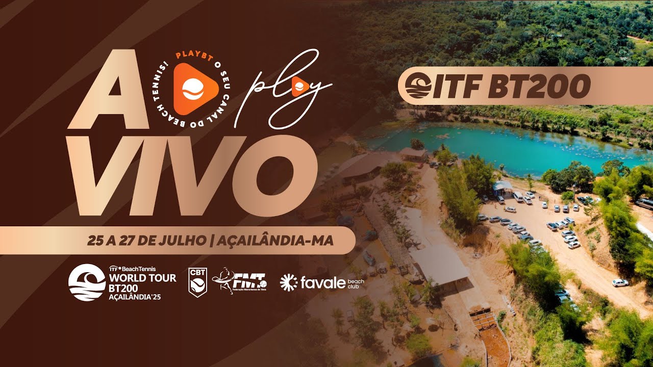 SEMIFINAL: ANTOMI RAMOS/ MATTIA SPOTO X DAVI ABDANUR/ MAURICIO MOLA - BT200 AÇAILÂNDIA (MA)