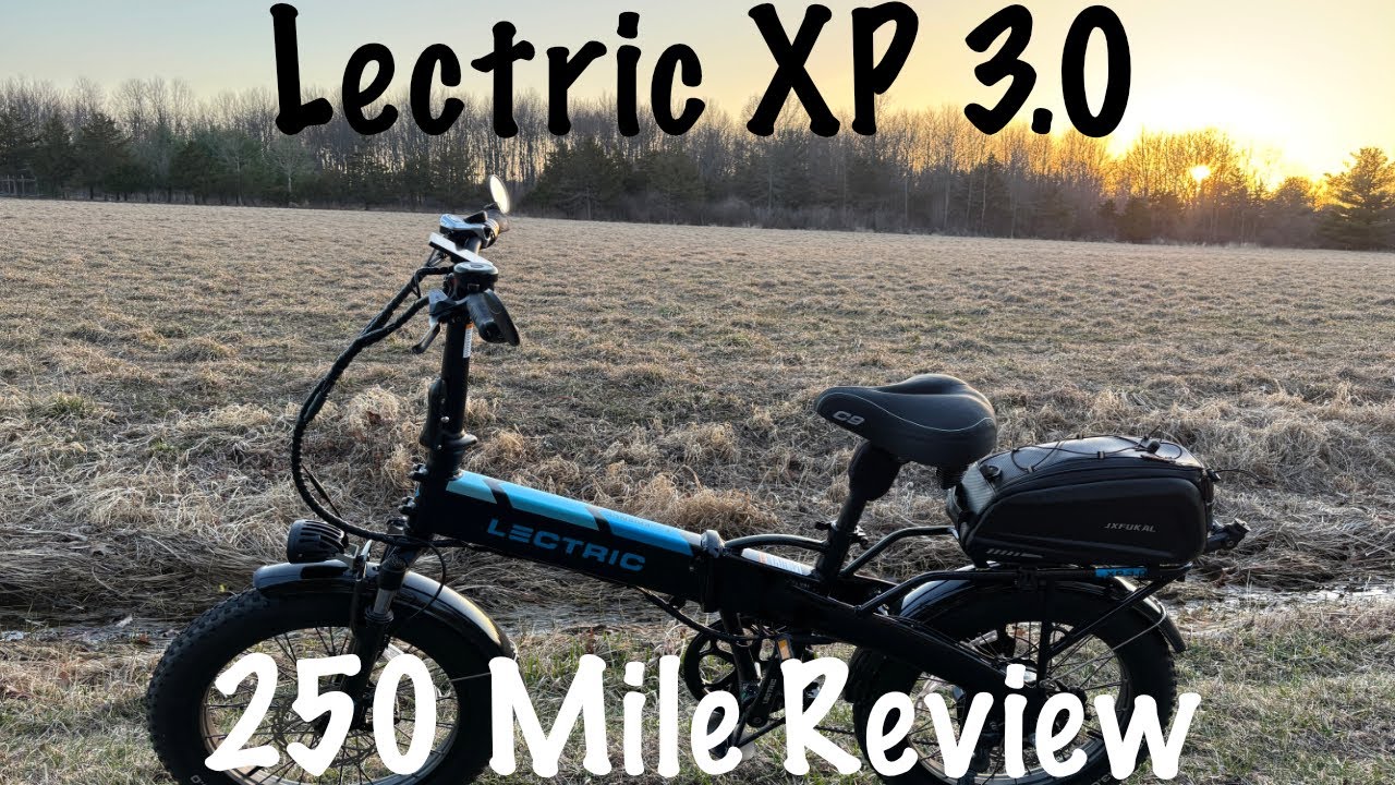 Lectric XP 3.0 Review - A Chubby Guy 250 Mile Real World Review #lectricxp #lectric #electricbike