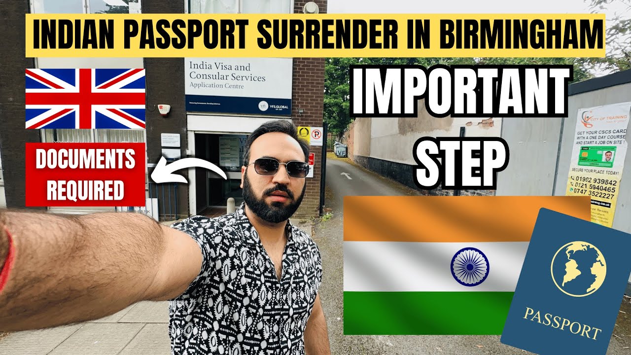 How to Surrender INDIAN Passport At VFS Global | INDIAN Passport Surrender Application Process