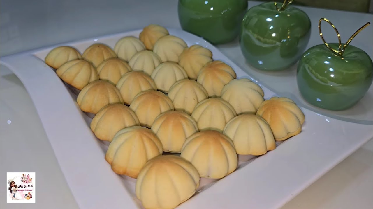 معمول العيد بالطحين🥮 بحشوة التمر بثلاث مكونات فقط وطعم فاخر 