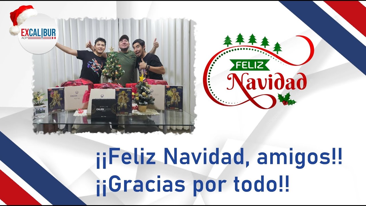 [SKETCH] Saludos Navide&ntilde;os 2024 del Team Excalibur