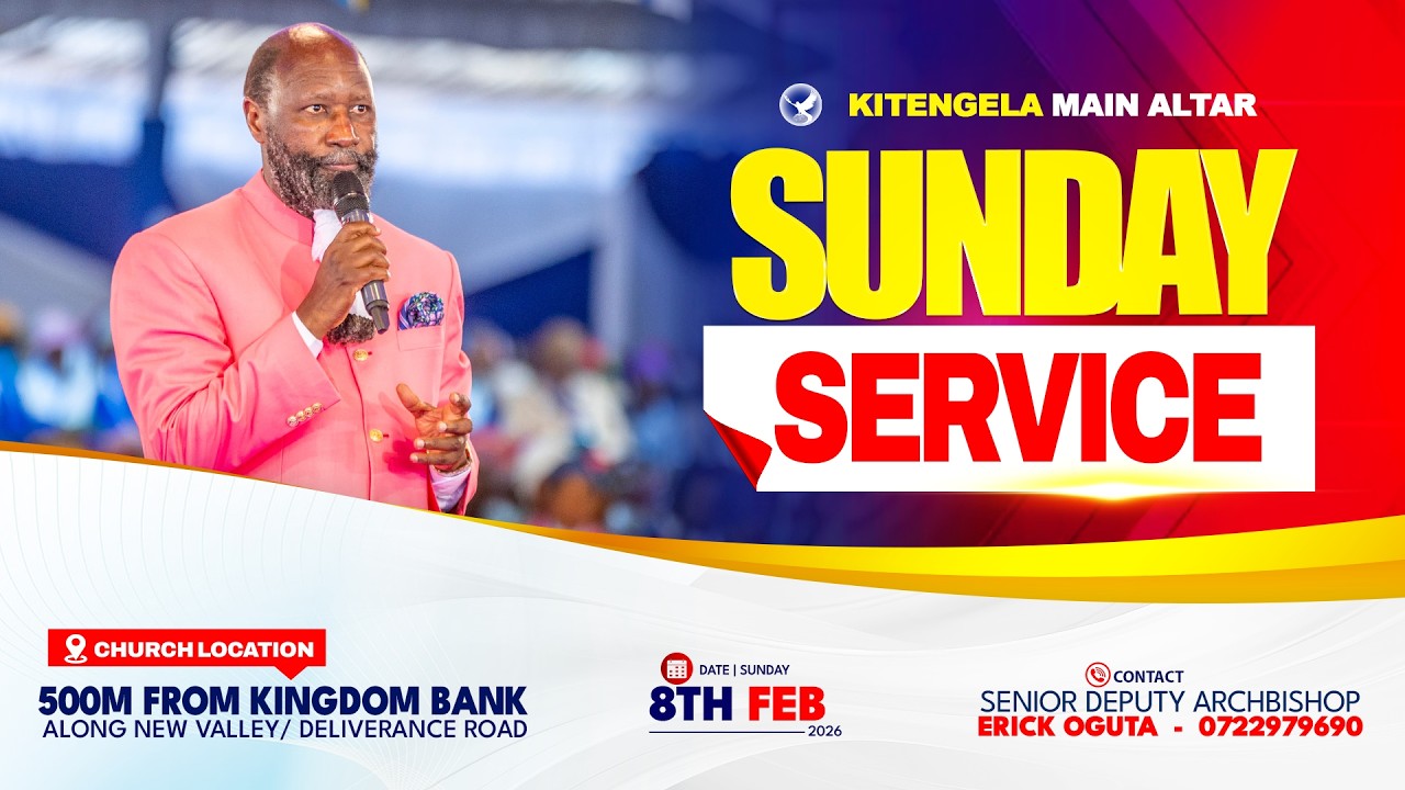 KITENGELA MAIN ALTAR SUNDAY SERVICE | 8TH FEB 2026